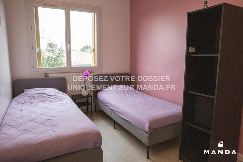 Chambre - 9 m² - 4 pièces