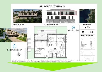 Appartement - 67 m² - 3 pièces