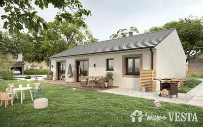 Maison - 92 m² - 5 pièces