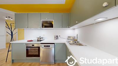 Chambre - 9 m² - 1 pièce