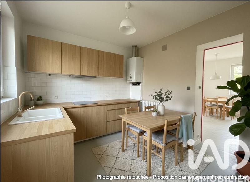 Maison de ville - 70 m² - 3 pièces