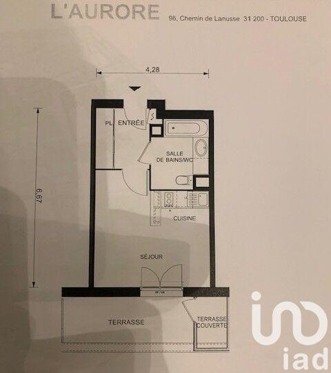 Studio - 27 m² - 1 pièce