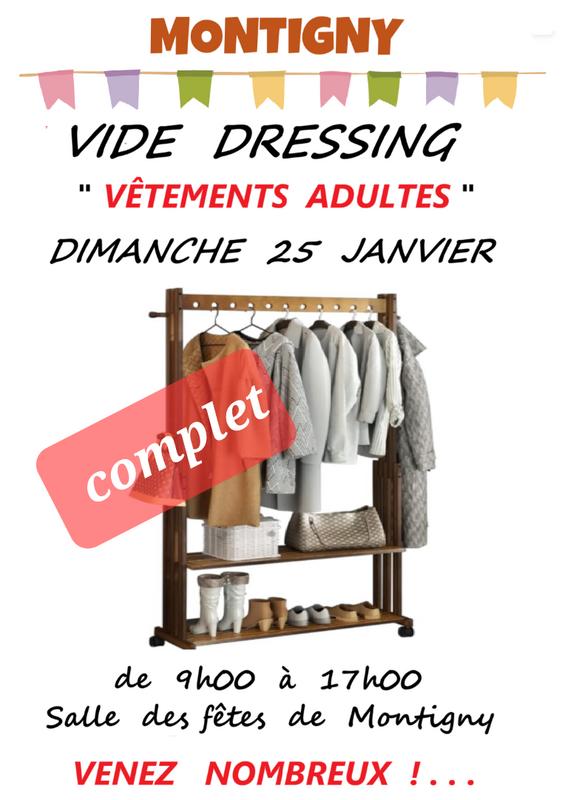 Vide dressing adulte