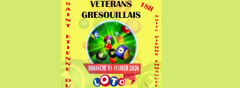 Loto à St. Etienne du Grès - Association Vétérans Grésouillais