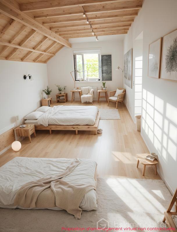 Maison jumelée - 57 m² - 3 pièces