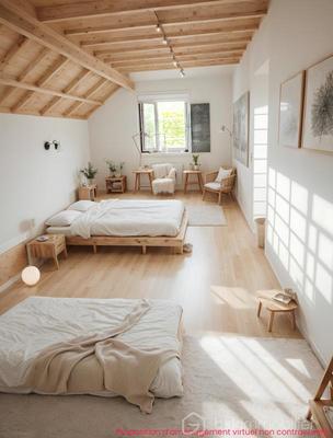 Maison jumelée - 57 m² - 3 pièces