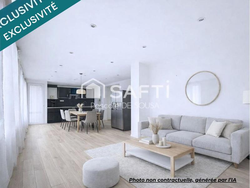 Appartement - 68 m² - 4 pièces