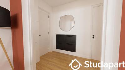 Chambre - 12 m² - 1 pièce