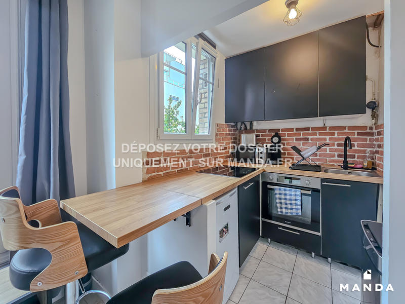 Studio - 21 m² - 1 pièce