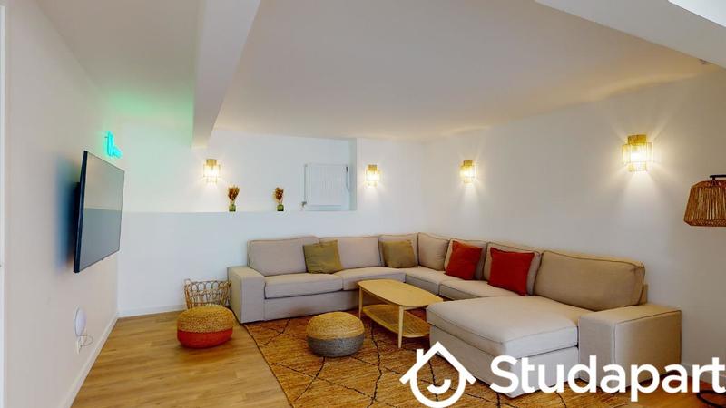 Chambre - 12 m² - 1 pièce