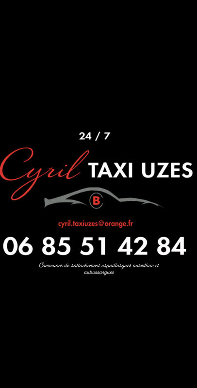 Cyril taxi Uzes