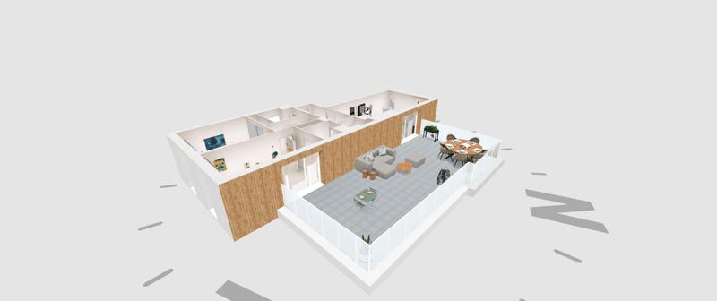 Appartement - 71 m² - 3 pièces