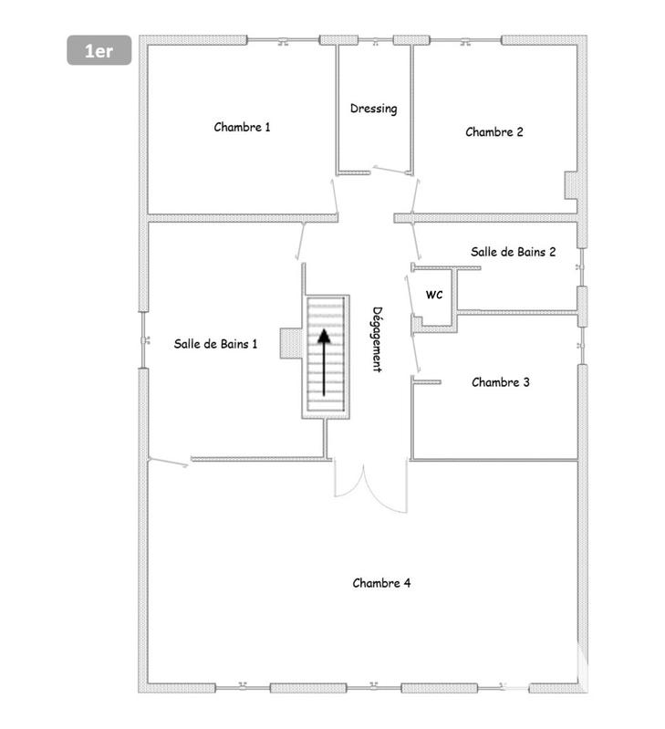 Maison - 192 m² - 6 pièces