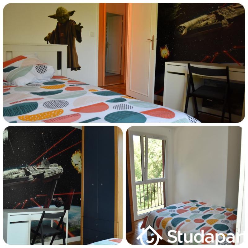 Chambre - 11 m² - 1 pièce