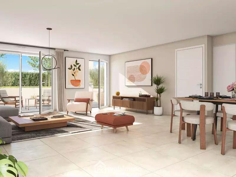 Appartement - 42 m² - 2 pièces