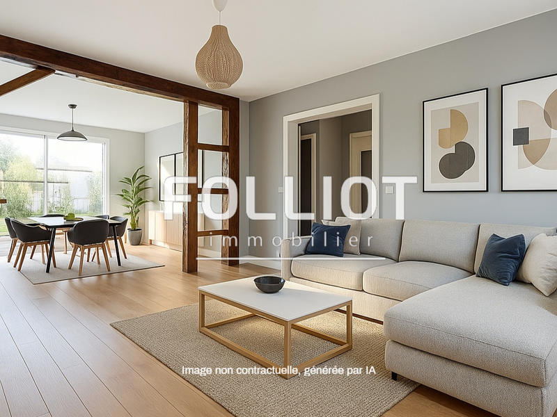 Maison - 90 m² - 5 pièces