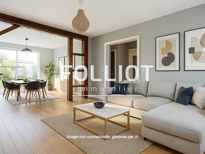 Maison - 90 m² - 5 pièces