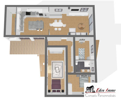 Maison - 120 m² - 5 pièces