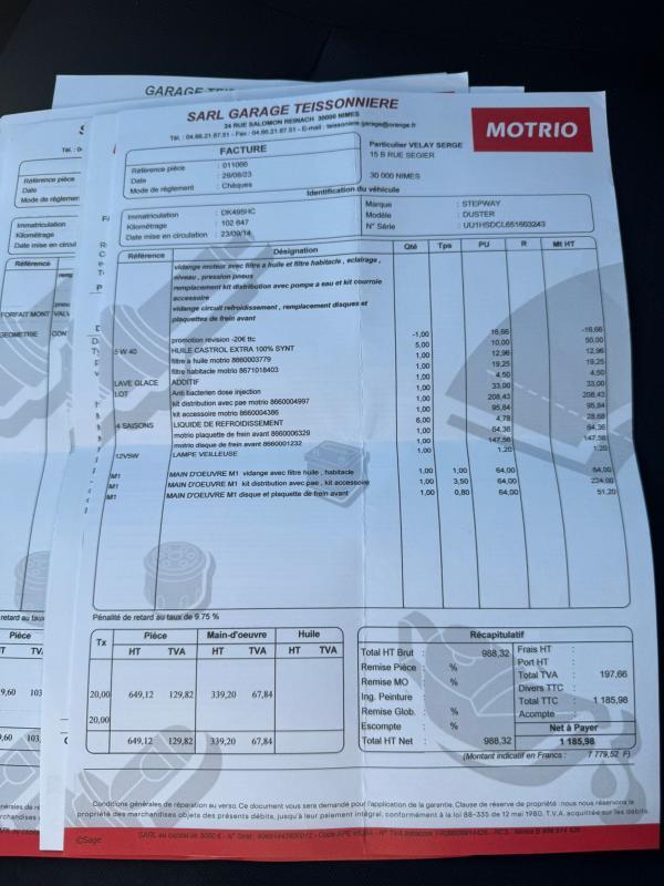 Dacia Duster 1.5 Dci 90 Cv Distri Ok