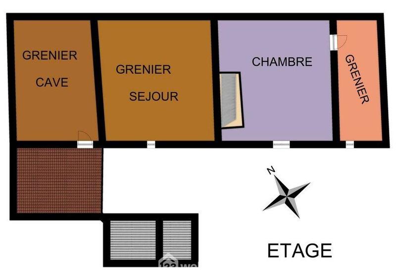 Maison de village - 103 m² - 3 pièces