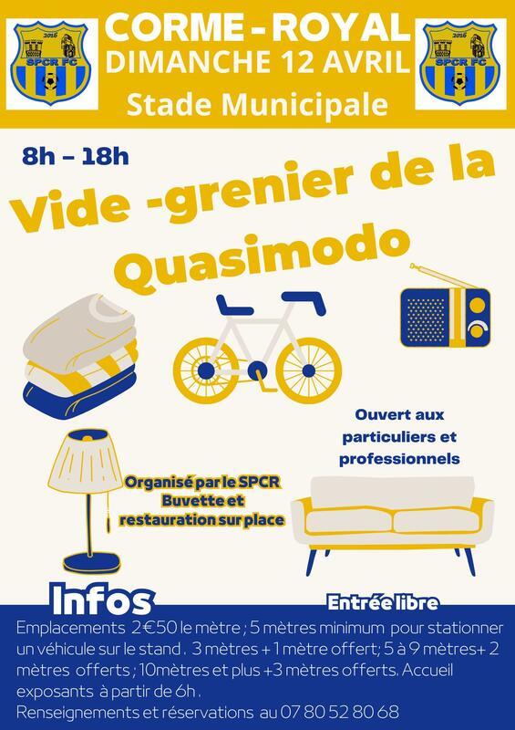 Vide grenier de la quasimodo