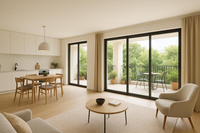 Appartement - 65 m² - 3 pièces