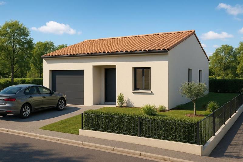 Maison - 80 m² - 4 pièces