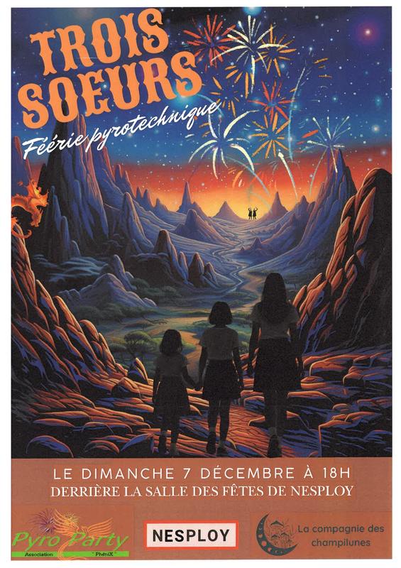 Spectacle pyrotechnique