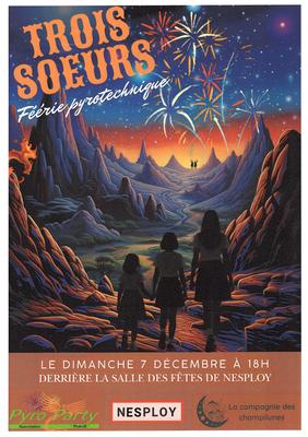 Spectacle pyrotechnique