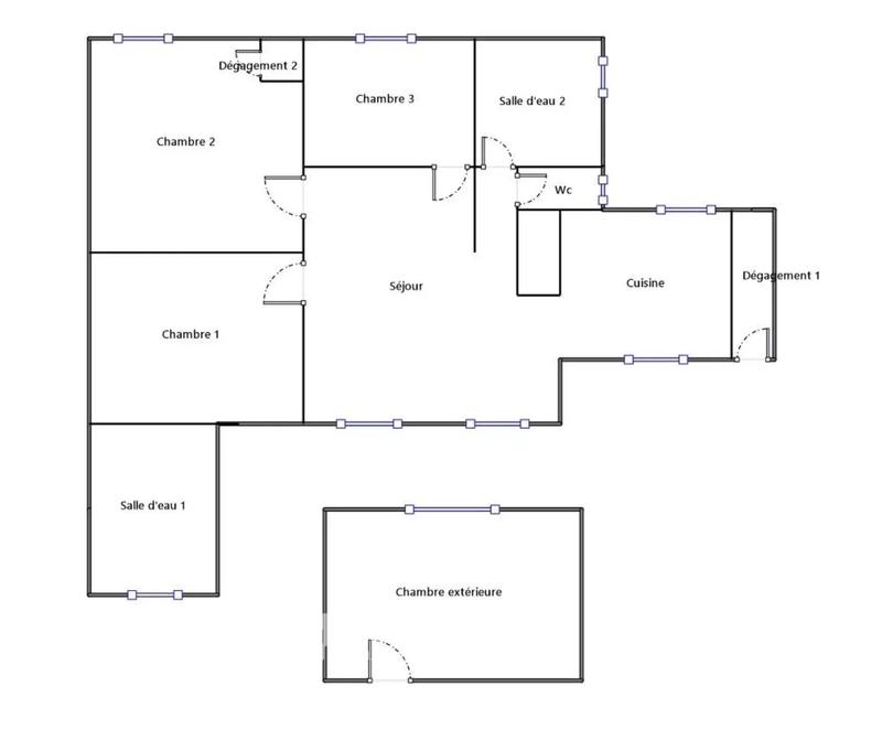 Maison - 127 m² - 4 pièces