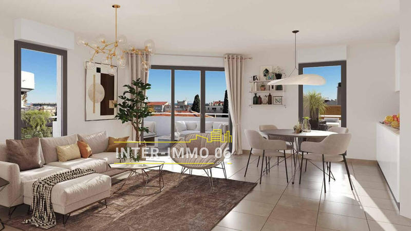 Appartement - 59 m² - 3 pièces