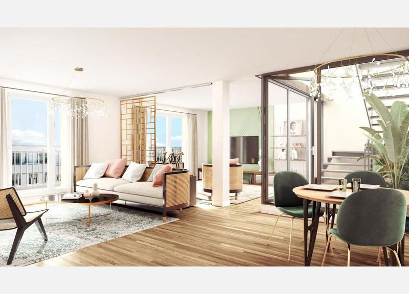 Duplex - 147 m² - 5 pièces