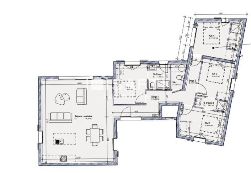 Maison - 108 m² - 5 pièces