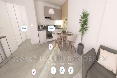 Appartement - 40 m² - 2 pièces