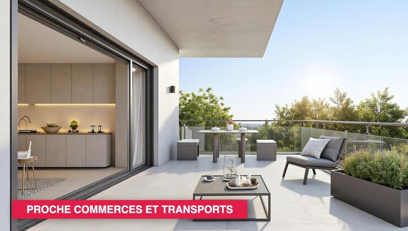 Appartement - 32 à 66 m² - 1 à 3 pièces