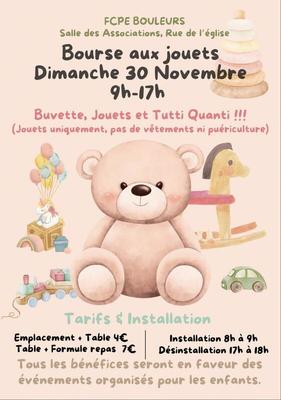 Bourse aux jouets