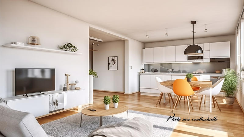 Appartement - 47 m² - 2 pièces