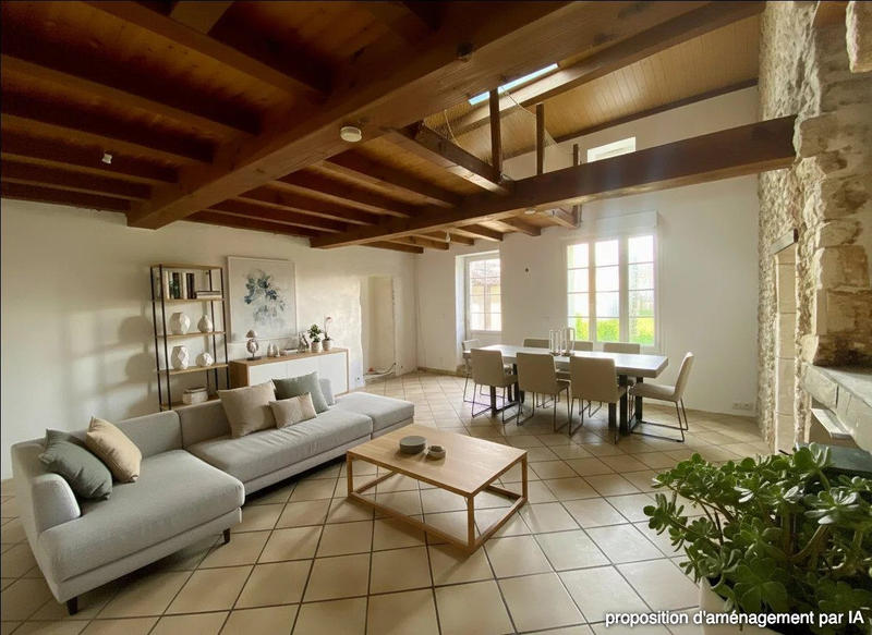 Maison traditionnelle - 134 m² - 4 pièces