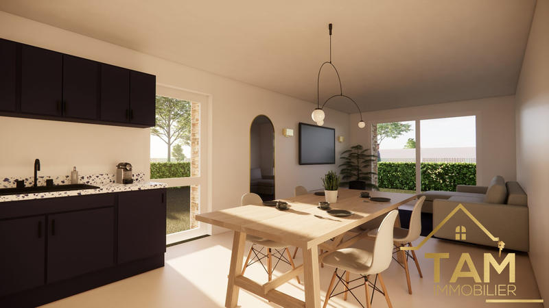 Maison - 90 m² - 4 pièces