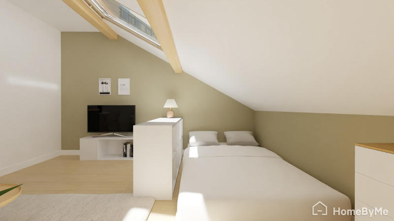 Appartement ancien - 21 m² - 1 pièce