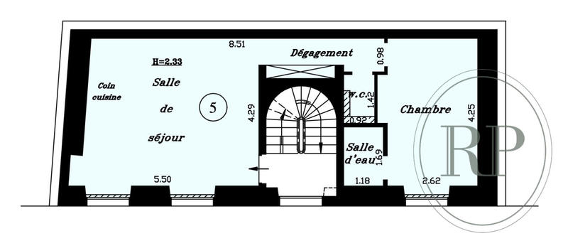 Appartement - 40 m² - 2 pièces