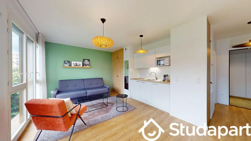 Chambre - 28 m² - 1 pièce