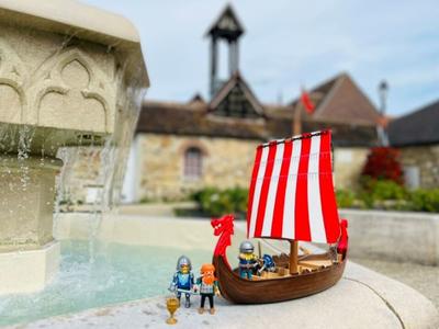 Chasse au trésor : Agathe et mamie à la conquête de Dives-sur-Mer