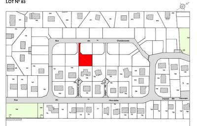 Terrain constructible - 525 m²