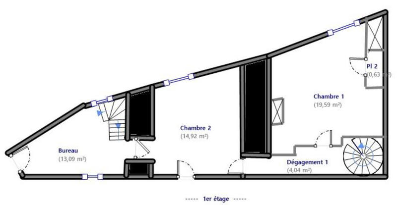 Maison - 133 m² - 7 pièces