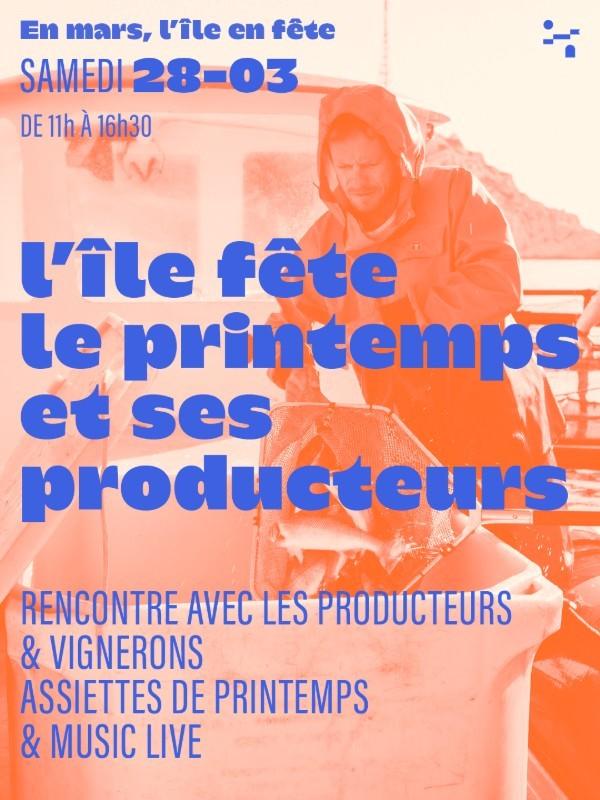 L'île fête le printemps et ses producteurs