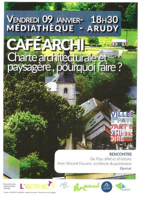 Rencontre : Café Archi - Charte architecturale et paysagère, pourquoi faire ?