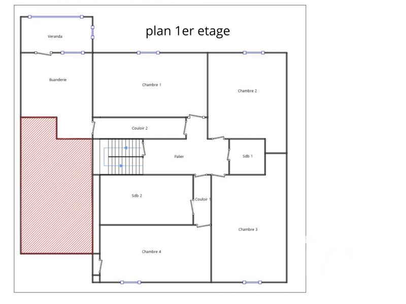 Maison de ville - 176 m² - 6 pièces