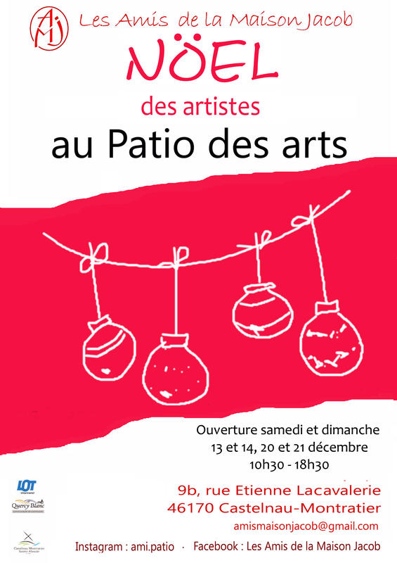 Noël des artiste au Patio des Arts