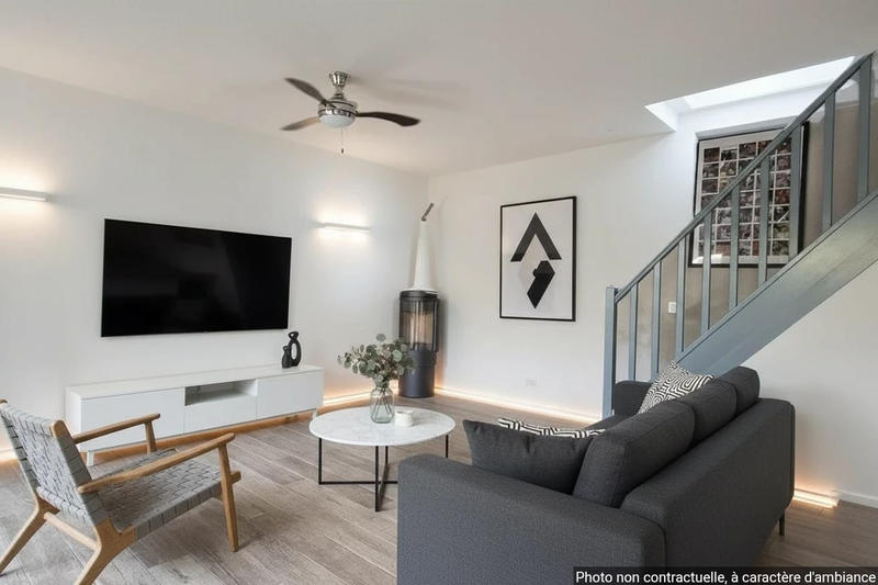 Maison de village - 100 m² - 4 pièces